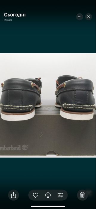 Топсайдери Timberland оригінал.