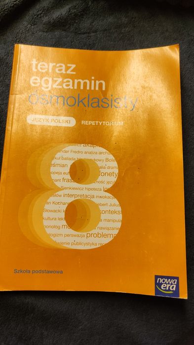 Repetytorium teraz egzamin ośmioklasisty j. polski