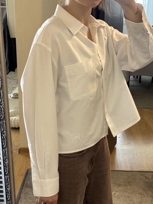 Біла сорочка Uniqlo JW Anderson