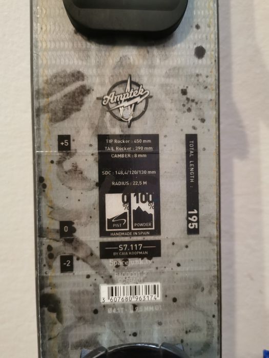 Rossignol s7 freeride 195cm ZAMIANA