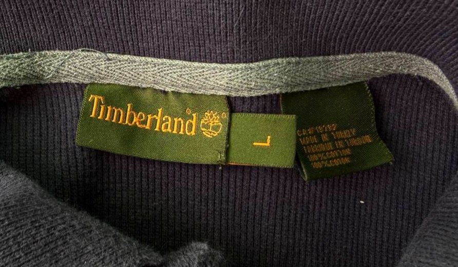 Синій светер Timberland з коміром