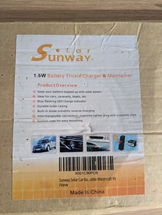 Solarna ładowarka do samochodów