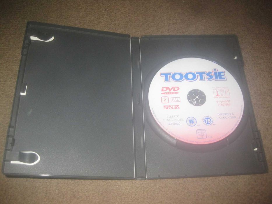 DVD "Tootsie" com Dustin Hoffman/Raro!