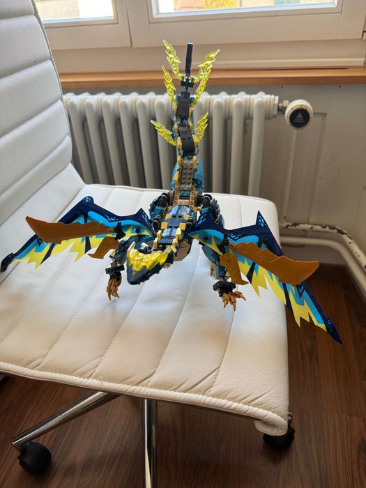 Дракон лего ніндзяго оригінал LEGO Ninjago 71796 (Дракон стихій)