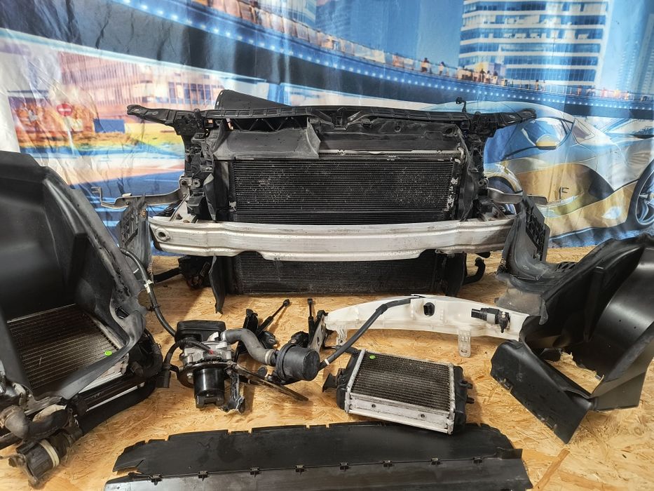 AUDI RS6 C7 4G KOMPLETNY PRZÓD maska lampy błotniki chłodnice pas przedni LZ9Z