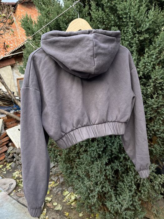 Кофта Фіолетово-сіра Bershka S