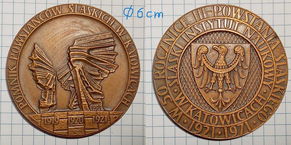 Medale pamiątkowe CENA ZA CAŁOŚĆ