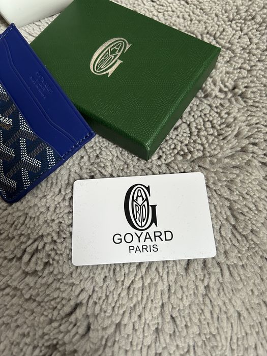 Cardholder Goyard Granatowy