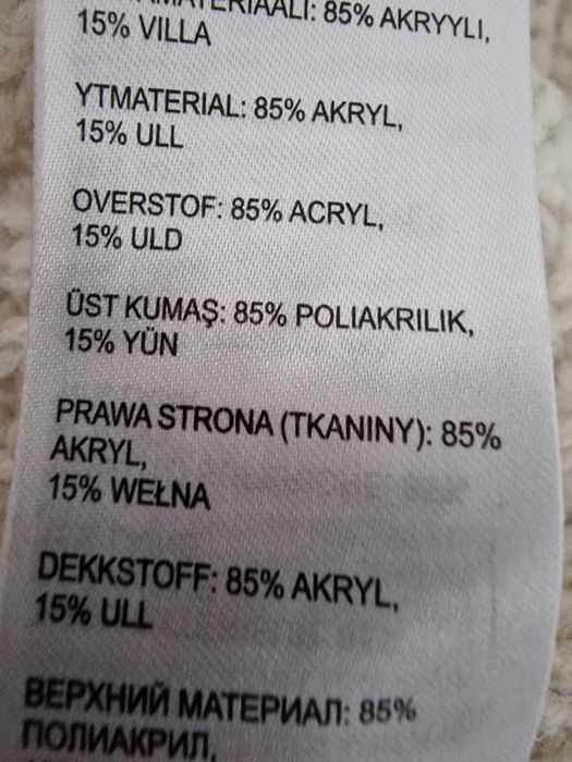 Kamizelka z golfem,ecru " Zalando