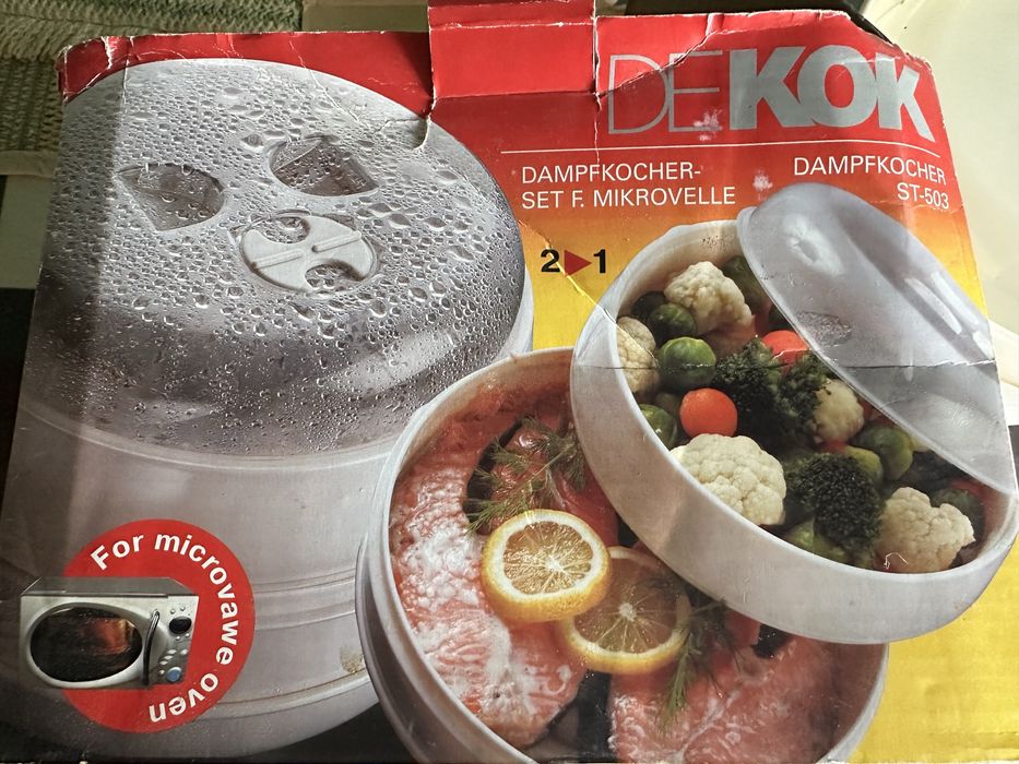 Пароварка для мікрохвильової печі DEKOK ST-503