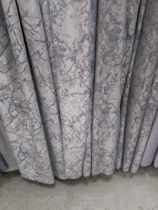Штори.мрамор велюр