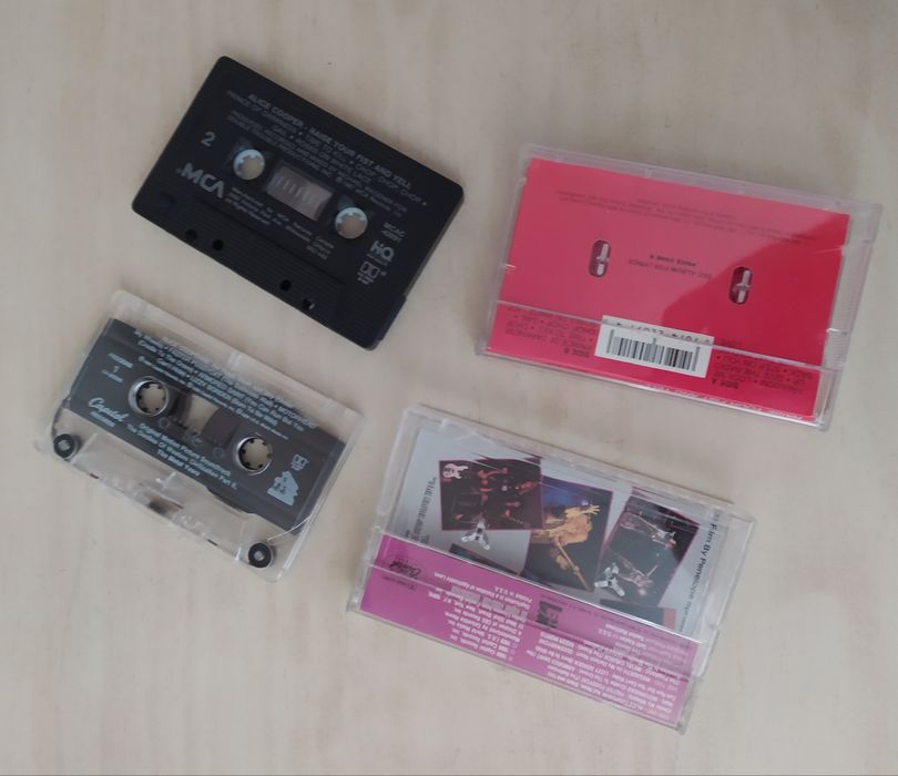 Cassetes Alice Cooper, the metal years, Backstreet boys, Savage garden