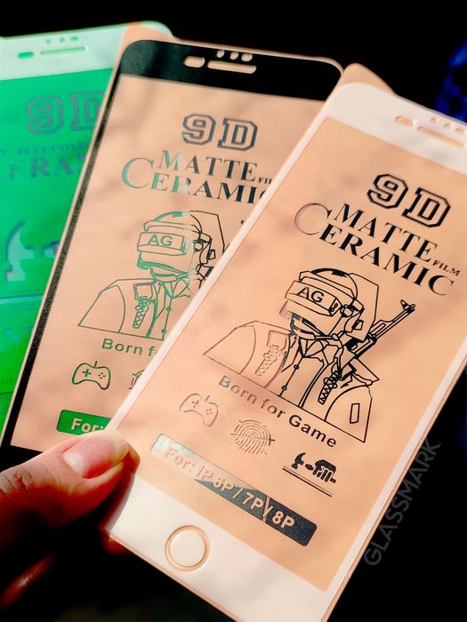 Захисне скло плівка кераміка на iPhone 7/8/SE2020 керамика айфон