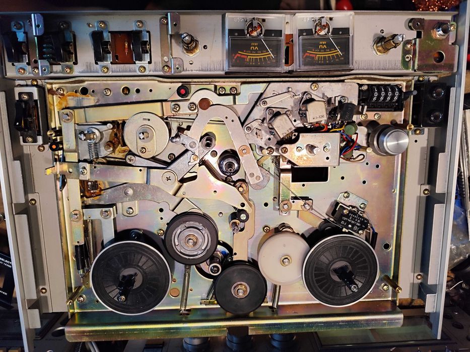 części magnetofonu Akai 4000DS mkII i podobnych modeli