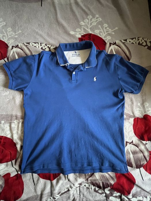 Polo ralph lauren синя,розмір S,M