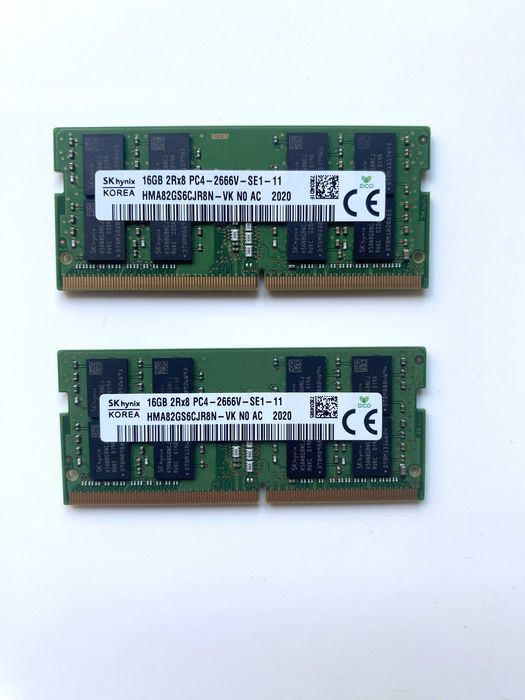 Kit 32GB RAM DDR4 SODIMM SK Hynix (2x16GB) 2666MHz