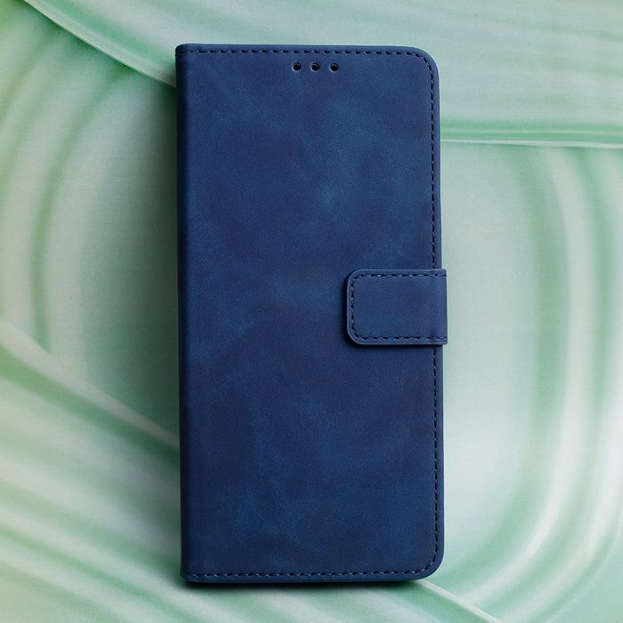 Etui Smart Velvet do Samsung Galaxy A16 4G / A16 5G granatowe