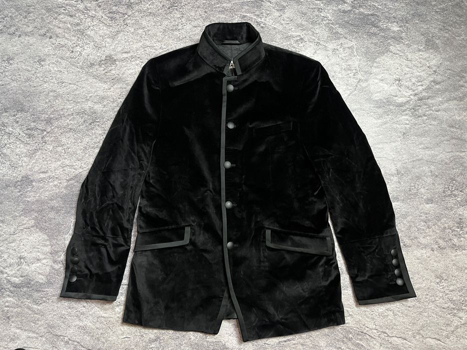 Велюровый блейзер Karl Lagerfeld (L) slim fit