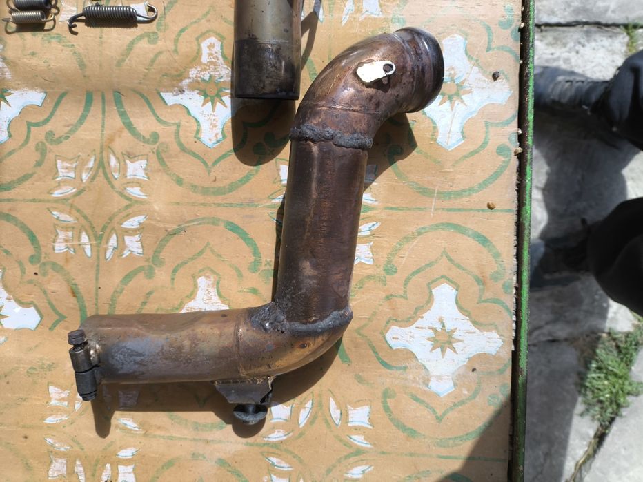 KTM Lc4 wydech tłumik kolektor komplet