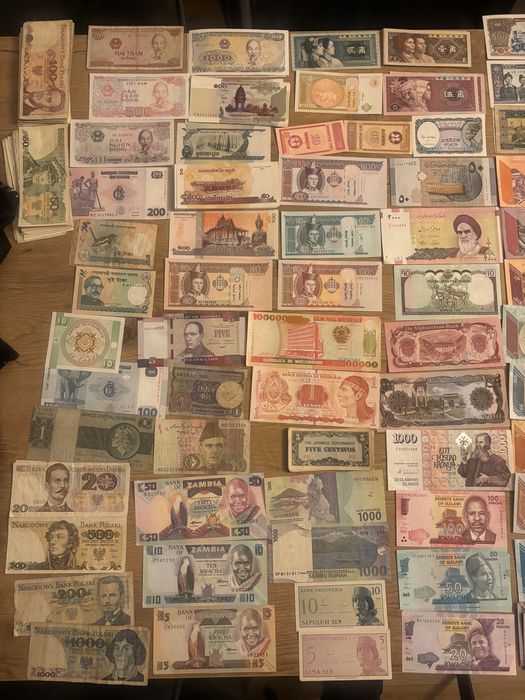 Banknoty świata mix