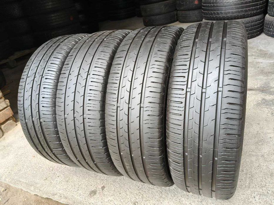 Continental Eco Contact 6 195/60r15 4шт, 5,1-5,6мм, 19-21год, ЛЕТО Привезены из Германии