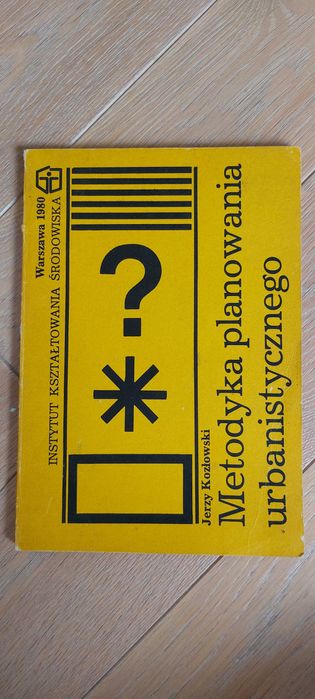 Metody planowania urbanistycznego Jerzy Kozłowski
