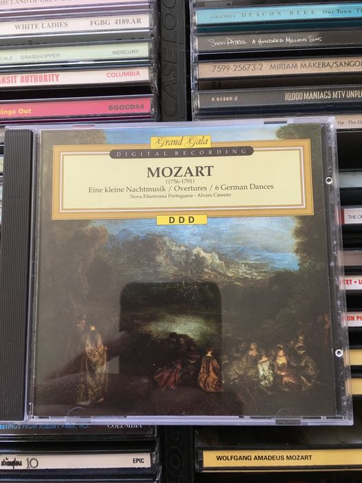 wolfgang amadeus mozart eine kleine nachtmusik overtures 6 german danc