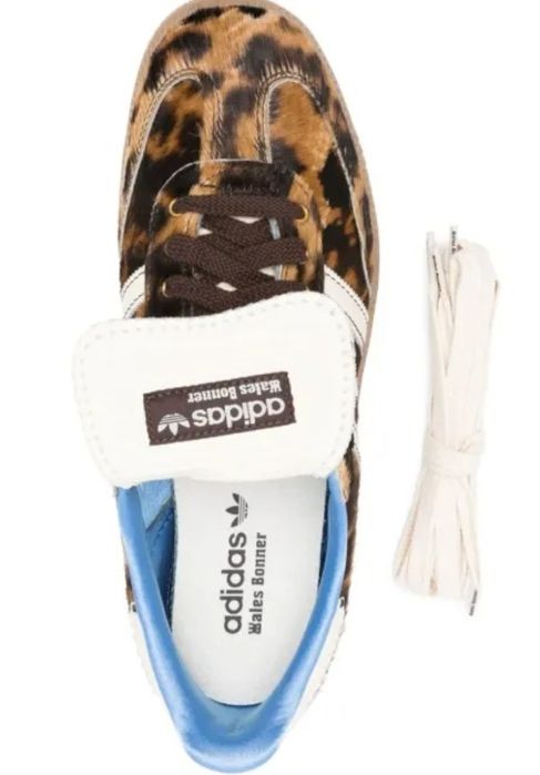 39 adidas Wales Bonner Samba leather, Leopardo, edição coleção, novo