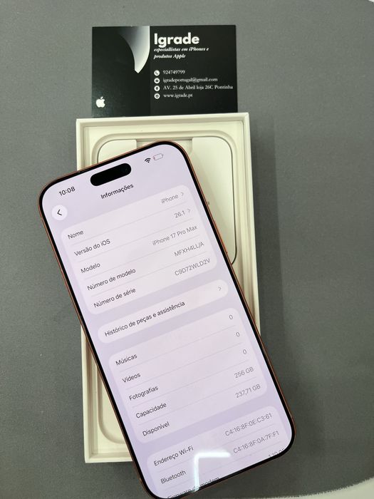 iPhone 17 Pro Max de 256GB