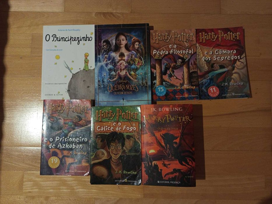 Livros juvenis Harry Potter, Principezinho, Quebra Nozes
