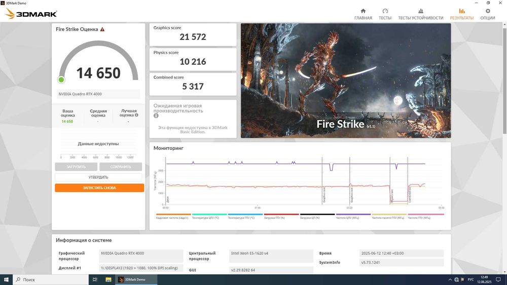 Nvidia Quadro RTX 4000 | 8GB GDDR6 (ТОРГ)