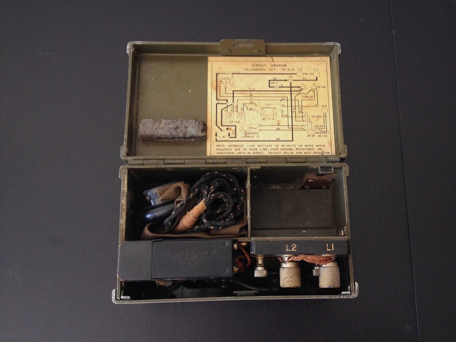 Telegraph Set TG-5-A Telégrafo da WWII