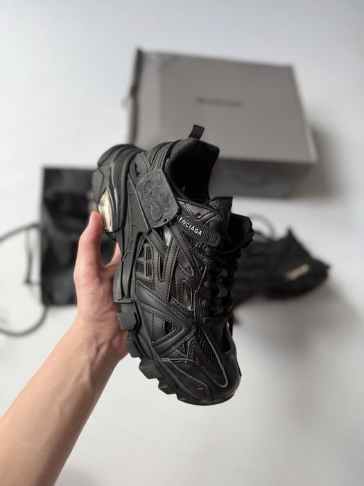 ‼️ЗНИЖКА‼️ Кросівки balenciaga track 2 | кроссовки баленсиага трак 2 чорні унисекс на лето топ