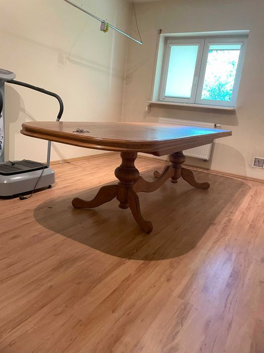 Stół Dębowy rozkładany + Komoda (gratis)