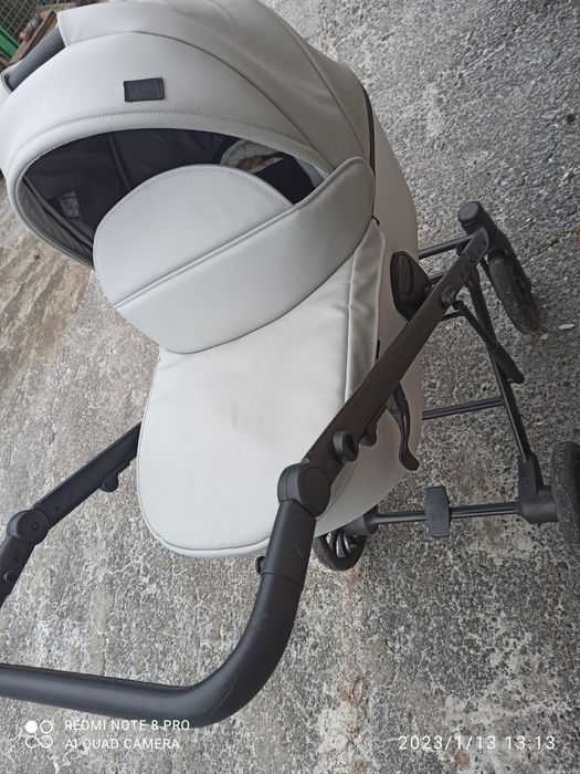 Коляска anex e tape серая