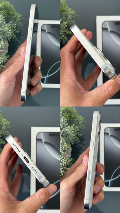 iPhone 16 Pro Max 256gb White Neverlock Айфон АКБ 100%