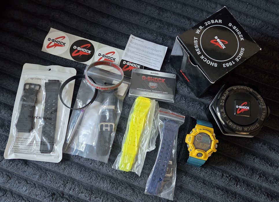 Casio G-Shock GW 9400 Rangeman custom, 5 pasków.