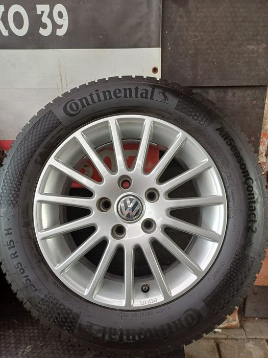 Alufelgi+Opony letnie 195/65 15 5x112 et40 VW Golf VI Passat B5