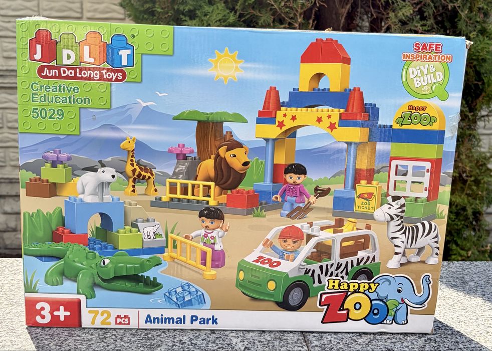 Конструктор по типу lego duplo jdlt