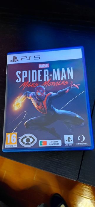 Vendo jogo ps5 spider man miles morales