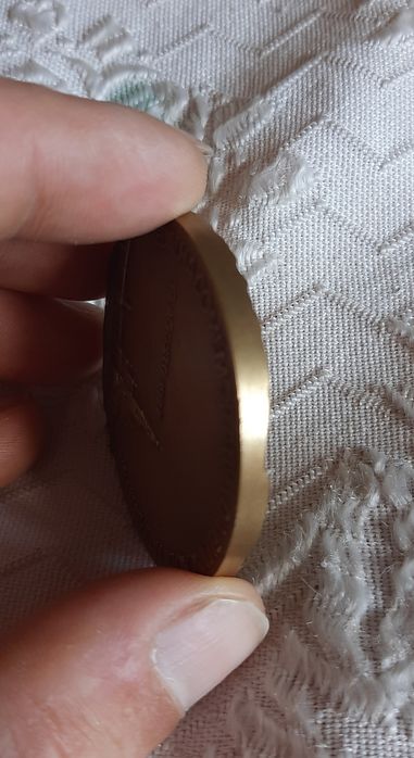 Medalha comemorativa da elevação de Fatima a vila em 1977