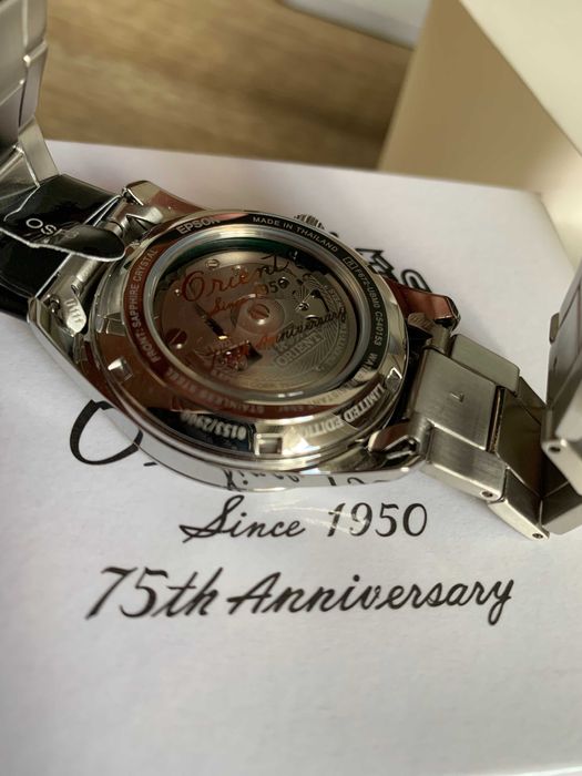 Годинник Orient Stretto RA-AC0R04N30B – Ювілейна колекція 75-річчя