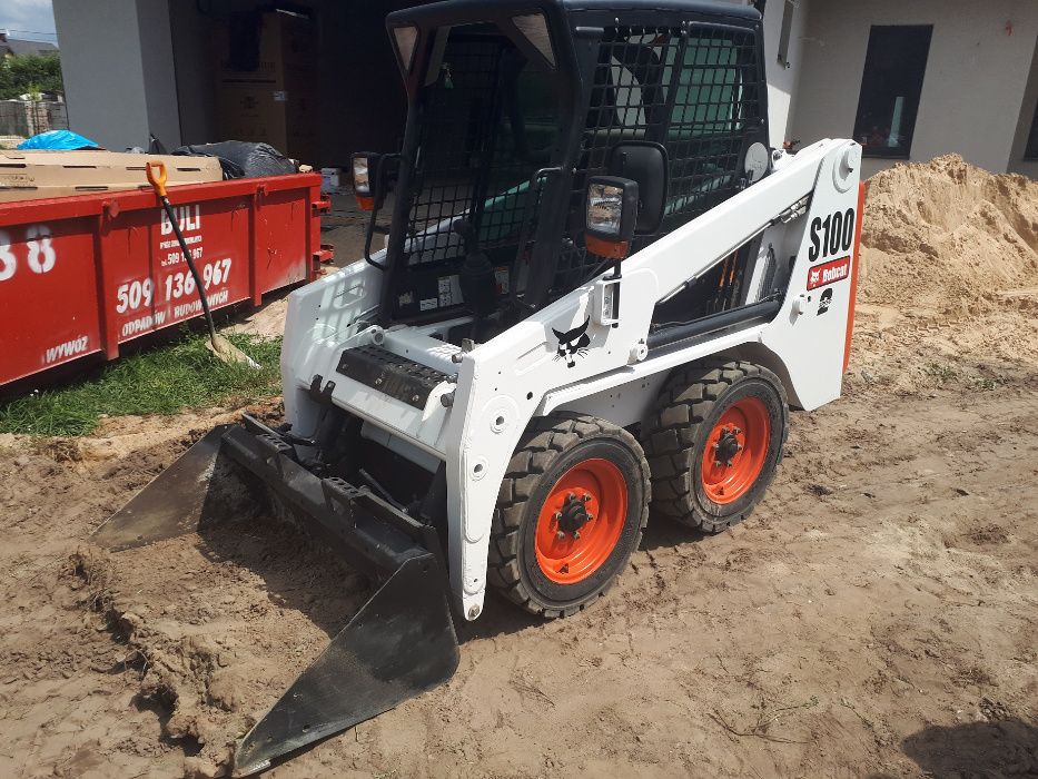 Pomocnik na budowie, wozidło, mini ładowarka, wynajem, wypożycz bobcat