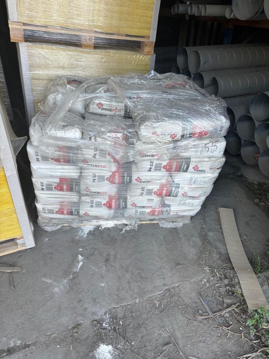 Masa szpachlowa Prefix w workach 25 kg