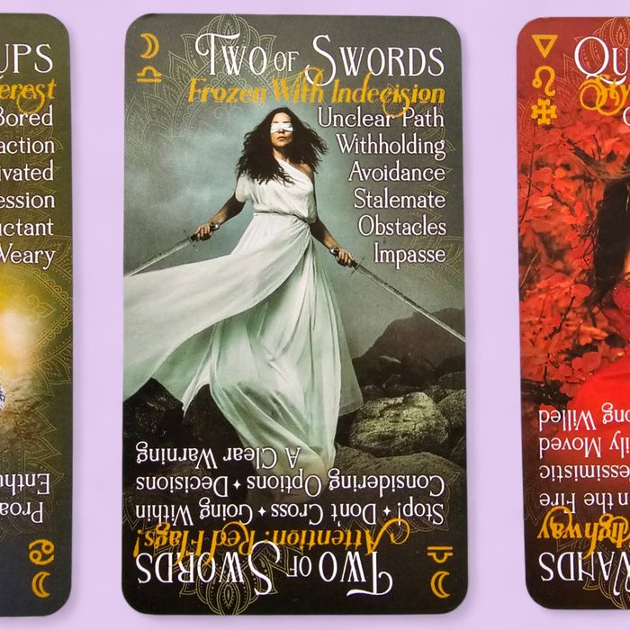 Baralho de Tarot c/ palavras-chave436768009723596802