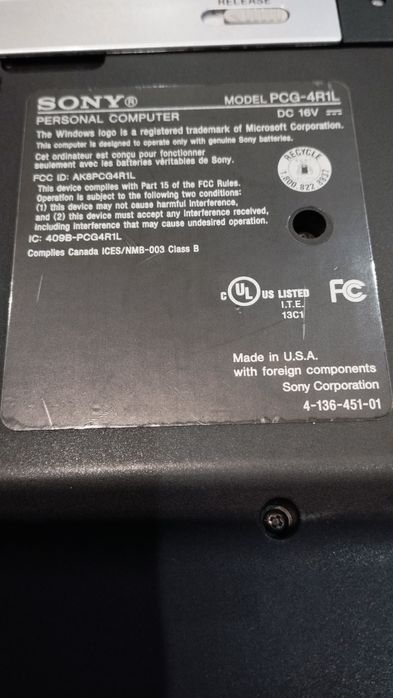 Продам ноутбук Sony VGN-TT290 
Экран:	11.1'' (1366x768 пикселей)
Проце