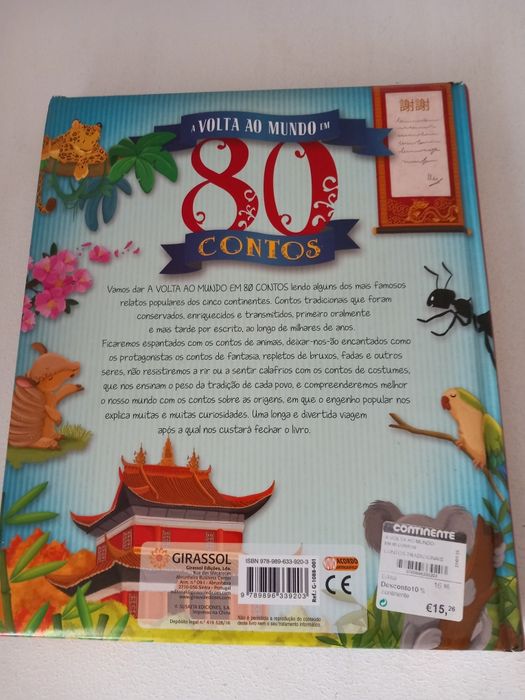 Livro "A volta ao mundo em 80 contos"