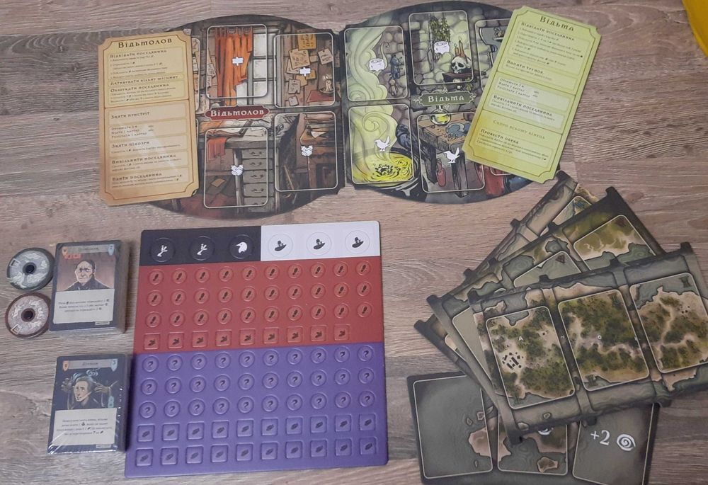 Настільна гра Поганин: Доля Роаноку (UA) / Pagan: Fate of Roanoke (UA)