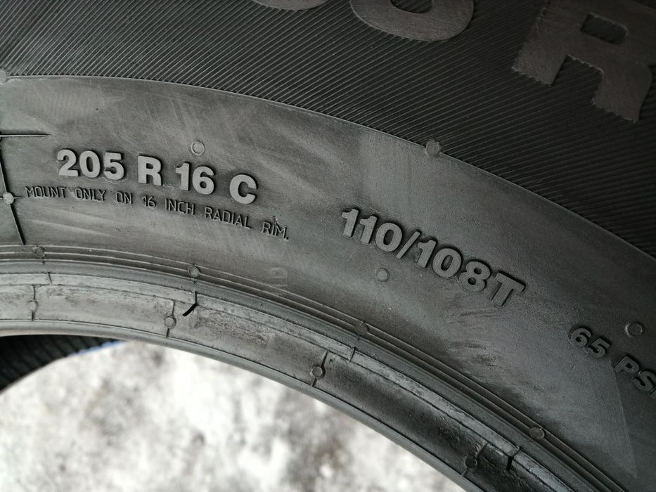 205/R16C Continental CrossContact Winter 4шт ціна за 1шт шини