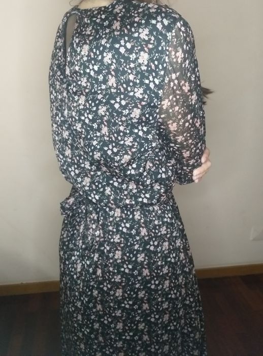 Vestido Floral Zara